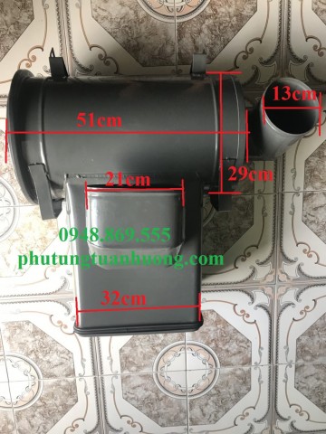 Bầu lọc gió Howo 8 tấn