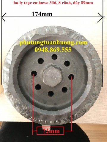 Bu ly trục cơ Howo 336