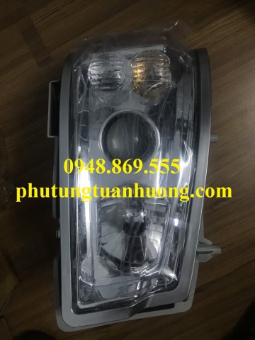 Đèn pha Howo 371 hàng theo xe