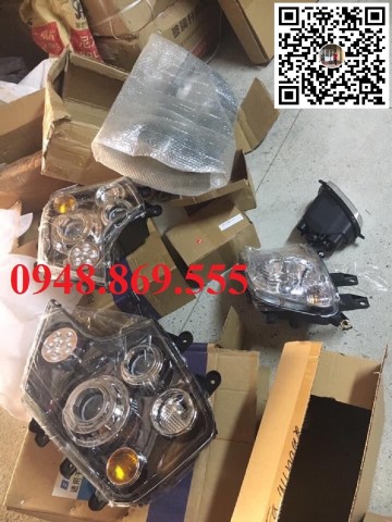 Đèn pha Howo A7 Led bóng bi siêu sáng