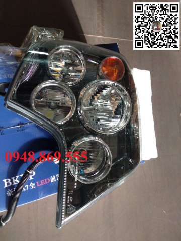 Đèn pha xe tải Howo A7 Led