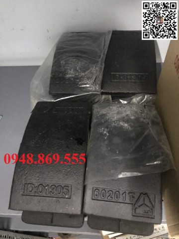 Gối nhíp 3 tầng cong howo chính hãng