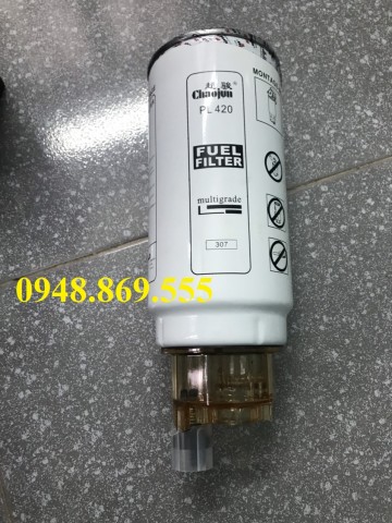 Lọc nhiên liệu/Lọc dầu PL420 xe Howo 380