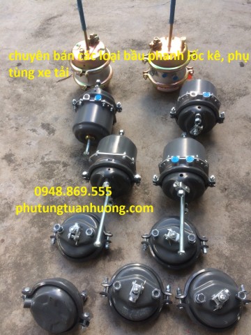 Bầu phanh lốc kê trước HOWO