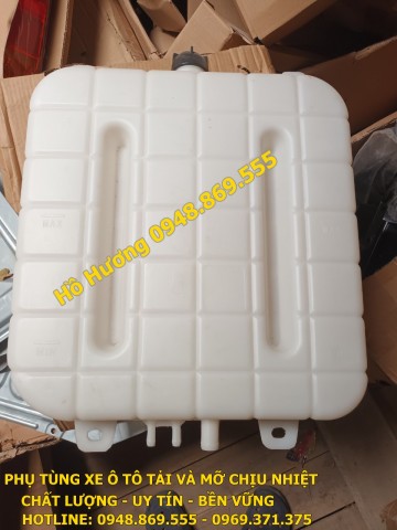 Bình nước phụ Howo máy điện