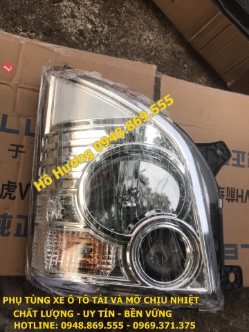 Đèn pha xe ben Faw 7.7 tấn 2 cầu dầu