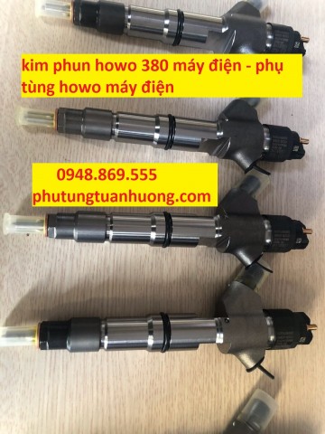Kim phun bơm cao áp howo máy điện 380