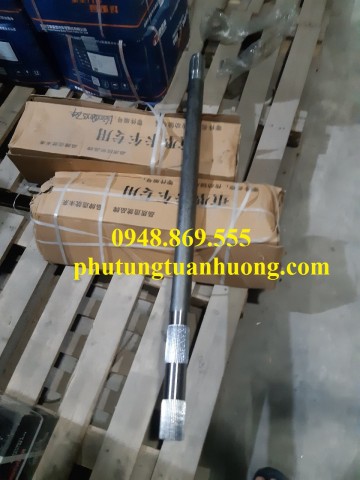 Láp ngang xe Howo 380 máy điện