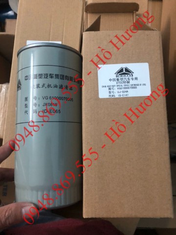 Lọc nhớt JX0818 xe tải Howo 371 375 420 380