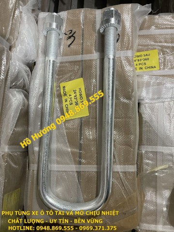 Quang nhíp howo  phi 24*93*36 dài tổng 38cm