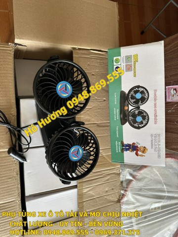 Quạt cabin xe tải 12V 24V