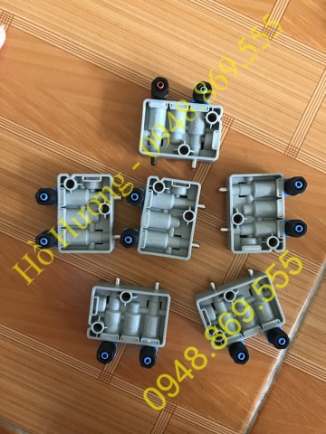 Van chia hơi đế ghế hơi 2 đường hơi
