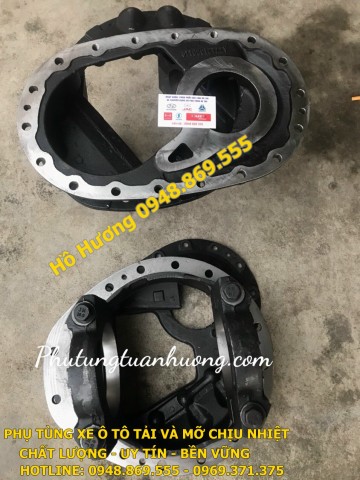 Vỏ đùm cầu howo máy điện 380HP ốc phi 14