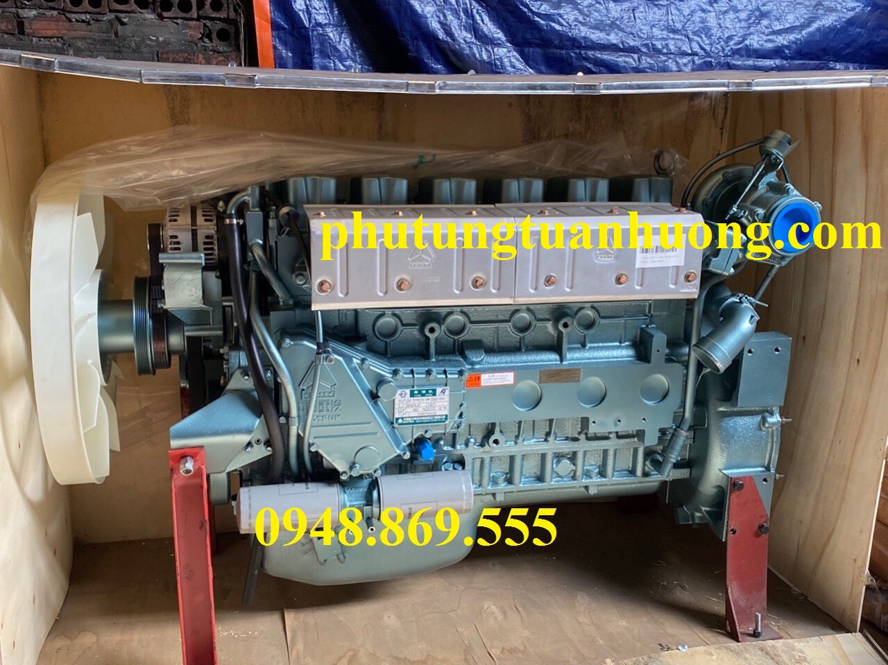 dong co tong thanh howo 371