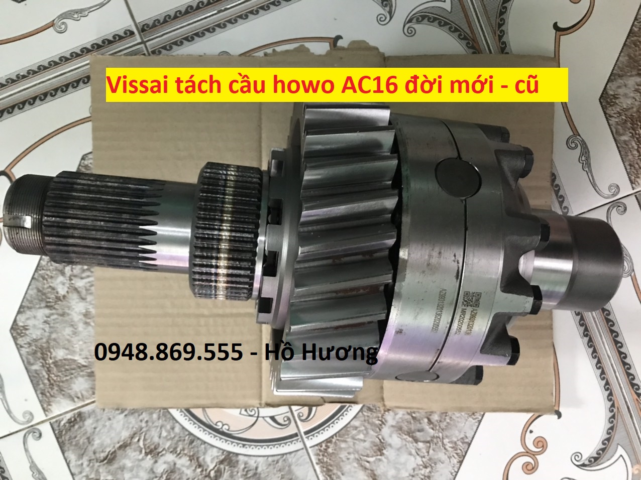 vi sai tach cau con lon howo ac16